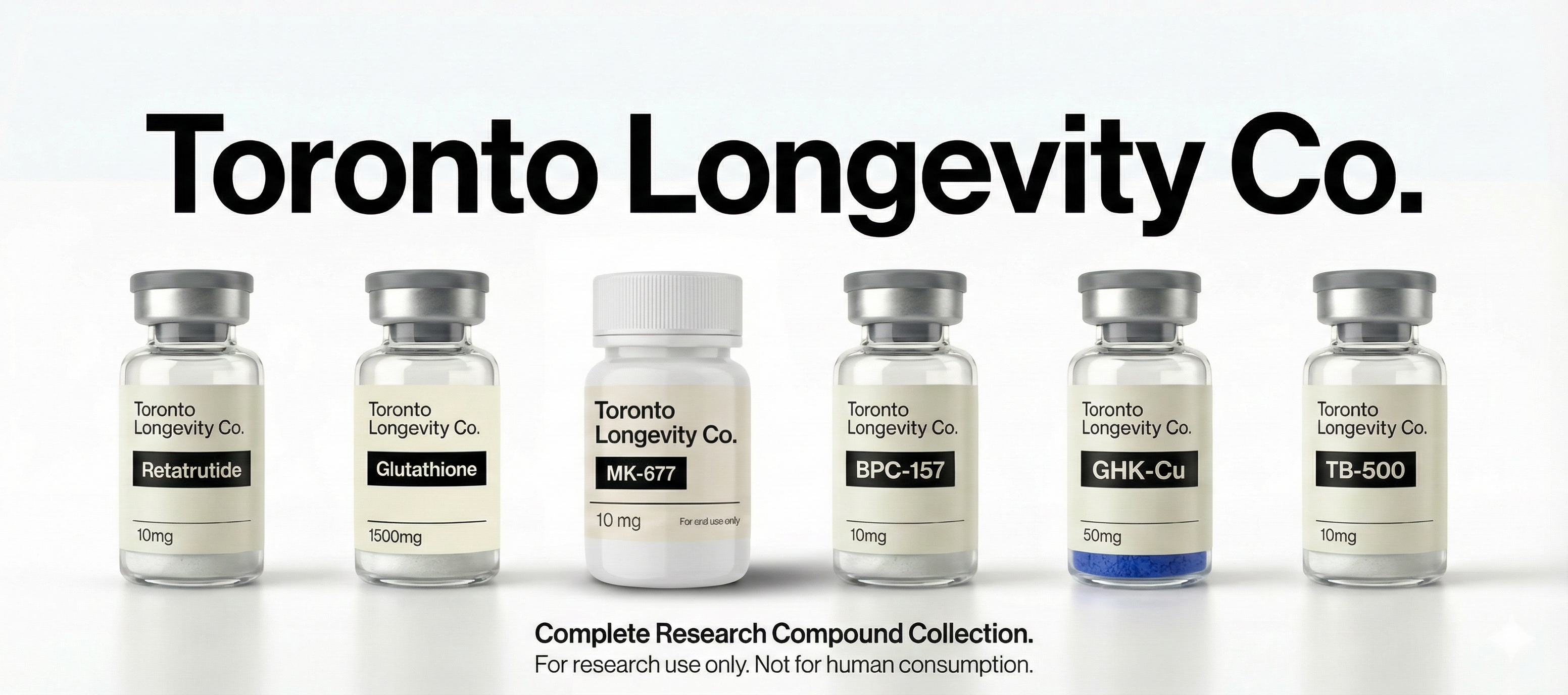 Toronto Longevity Co. Research Compound Collection
